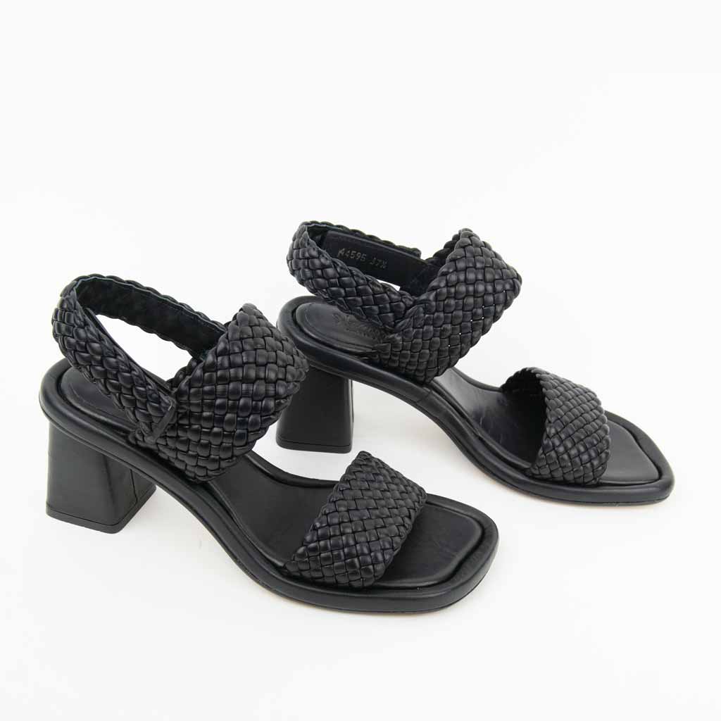 Homers Pina Woven Heel - Black - Sole Food