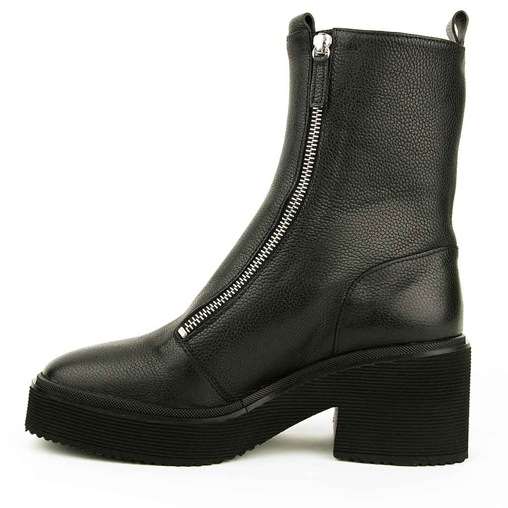 Homers Planet Double Zip Boot - Black - Sole Food