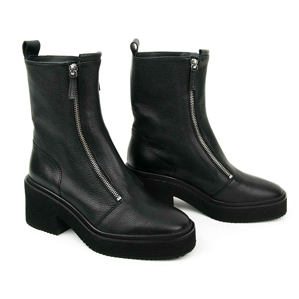 Homers Planet Double Zip Boot - Black - Sole Food