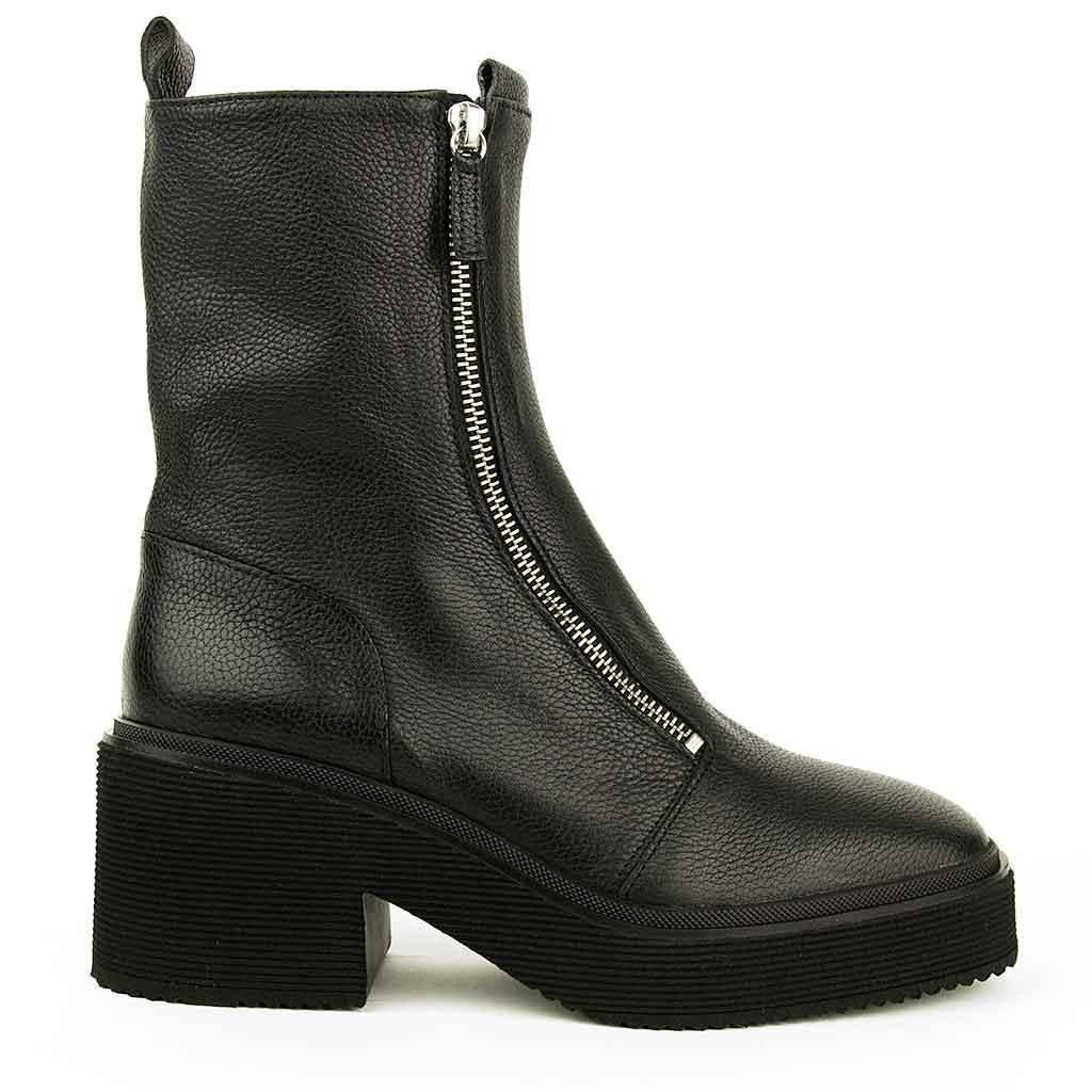 Homers Planet Double Zip Boot - Black - Sole Food