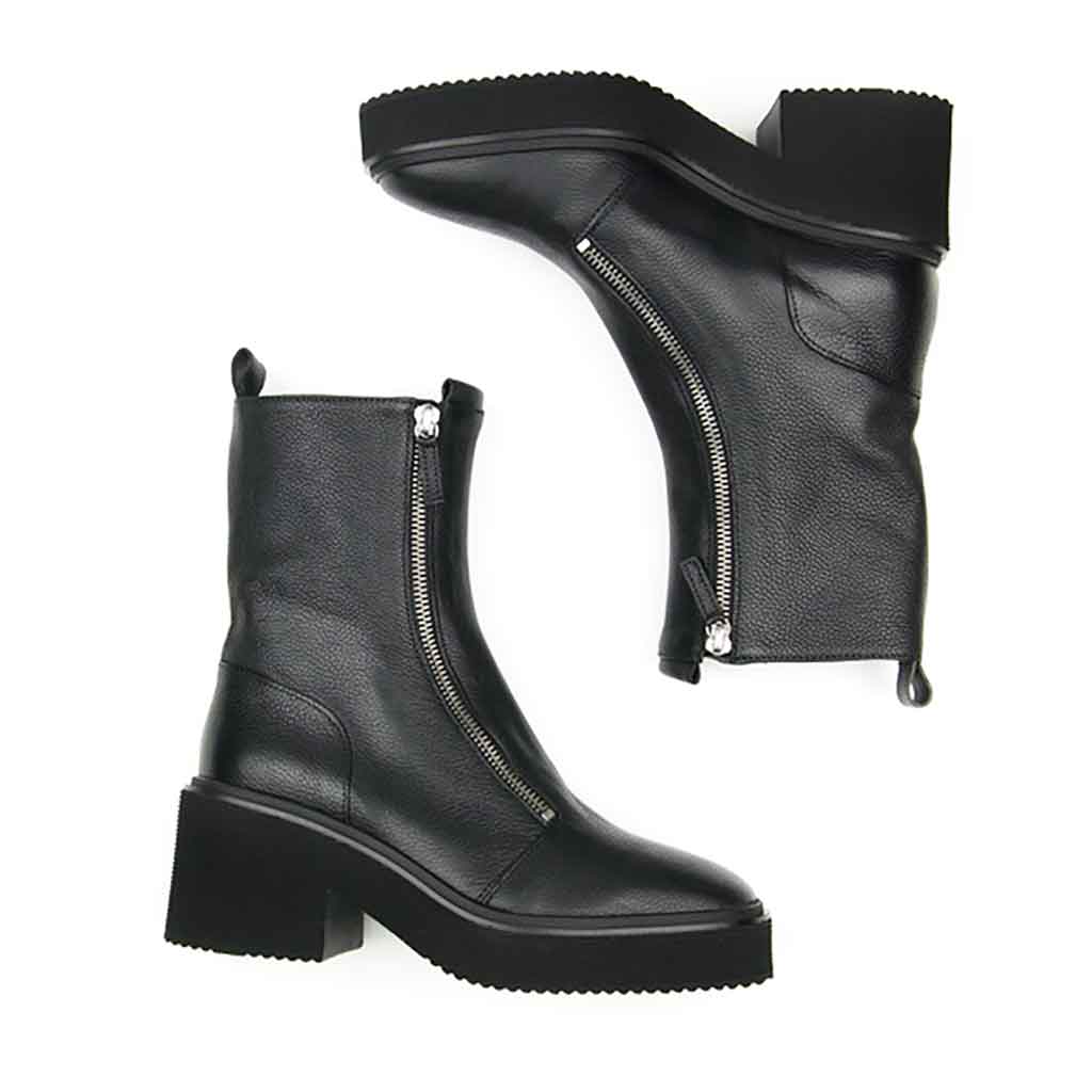 Homers Planet Double Zip Boot - Black - Sole Food