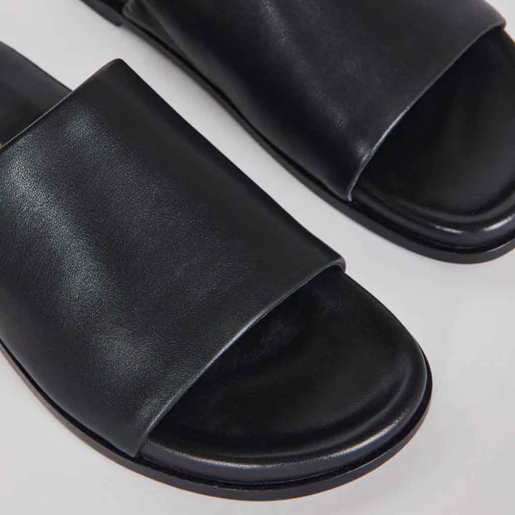 Intentionally _____ Pippy Slide - Black - Sole Food