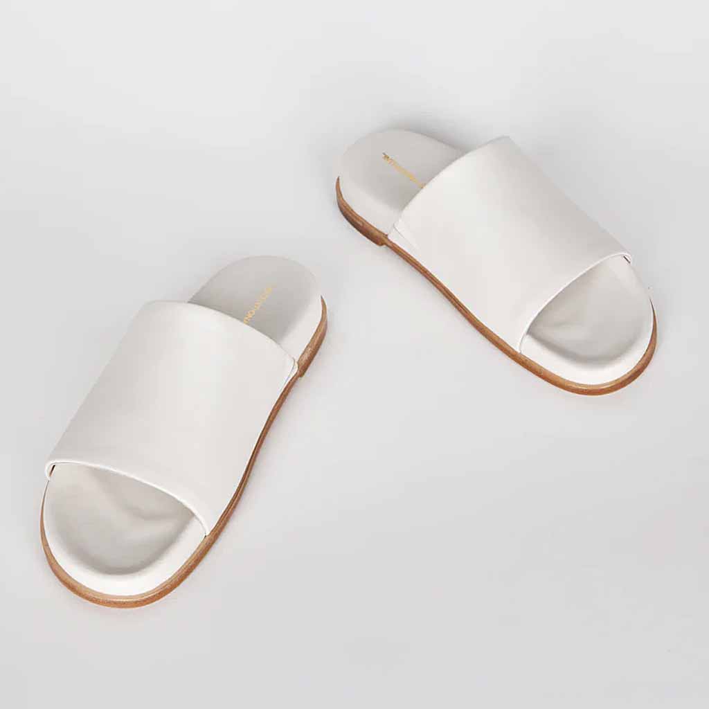 Intentionally _____ Pippy Slide - Cream - Sole Food