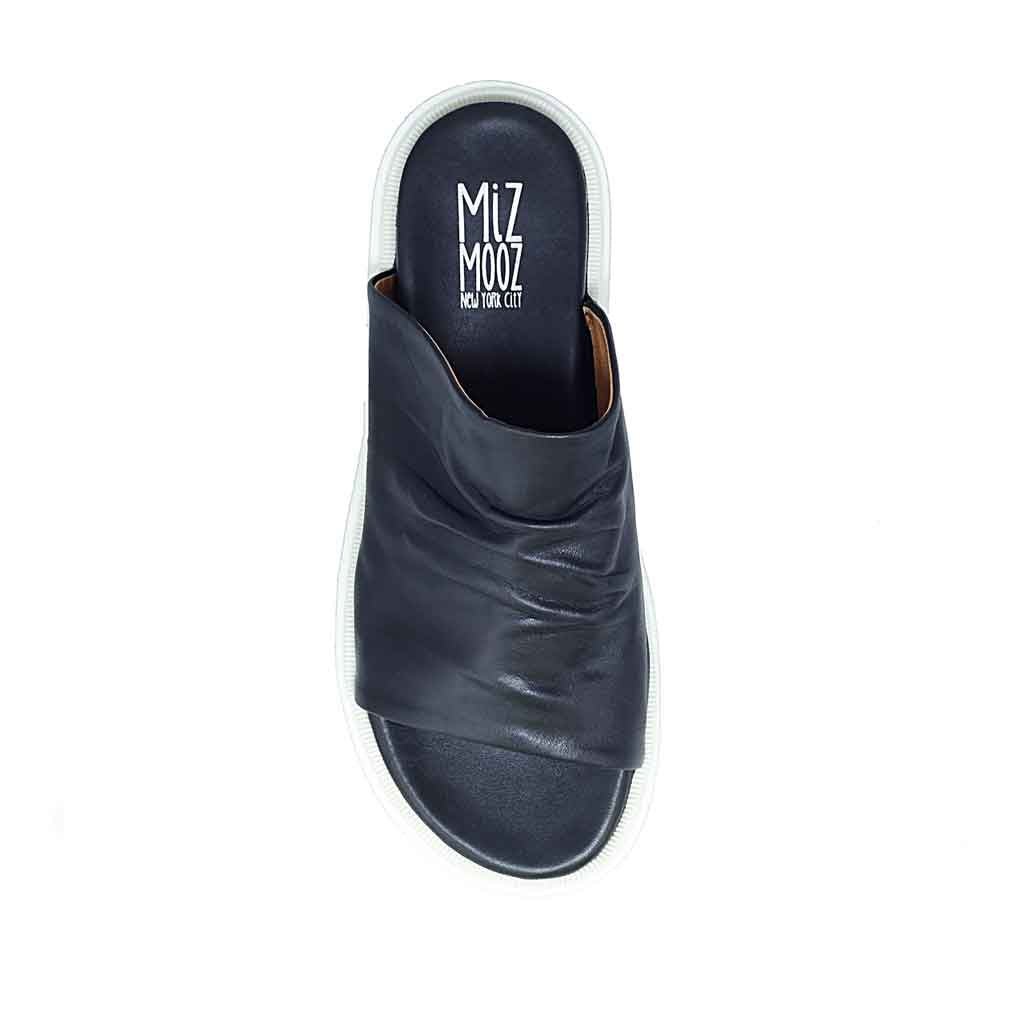 Miz Mooz Plymouth Slide - Black - Sole Food - 4