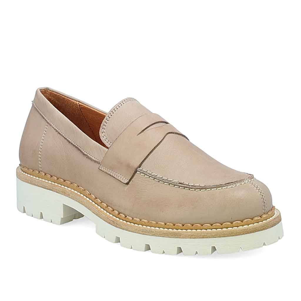 Miz Mooz Wylan Loafer - Beige - Sole Food - 2