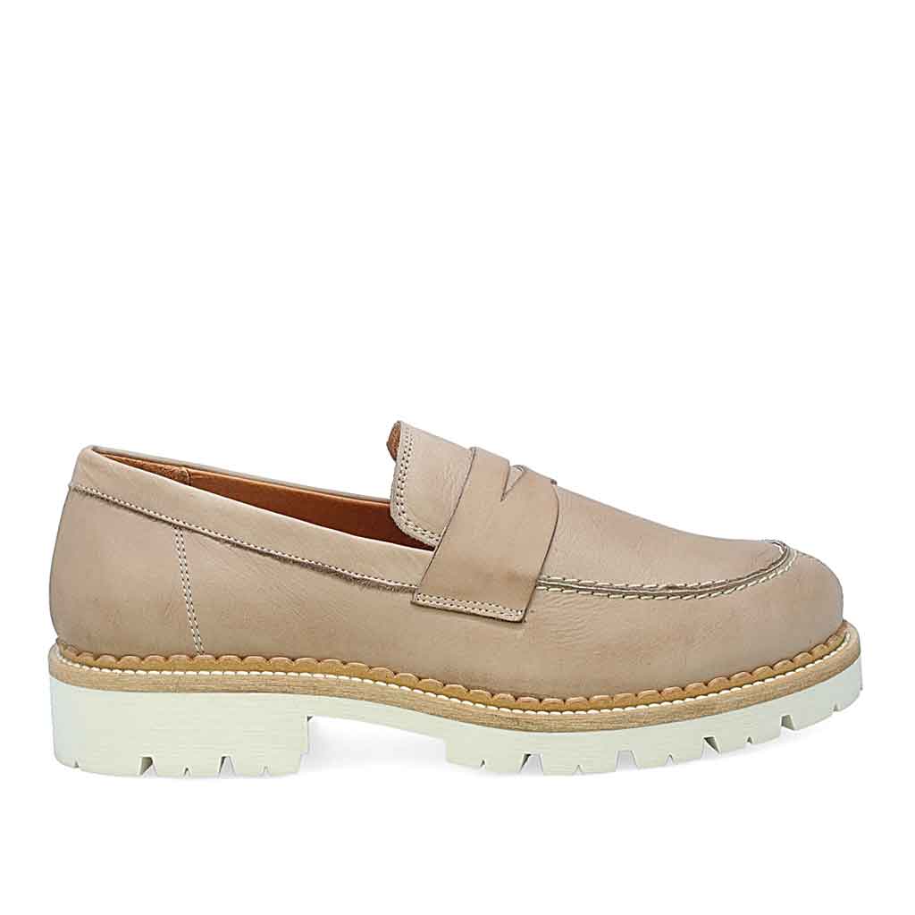 Miz Mooz Wylan Loafer - Beige - Sole Food - 1