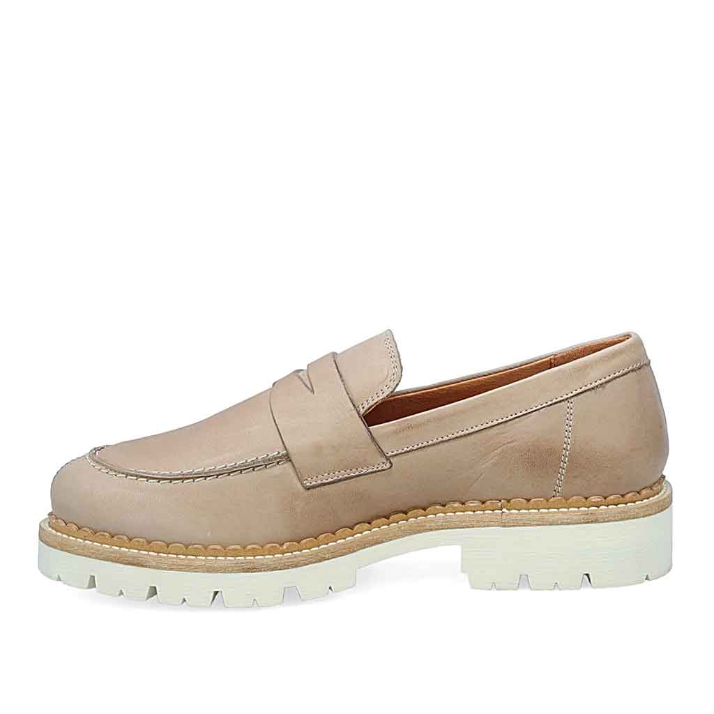 Miz Mooz Wylan Loafer - Beige - Sole Food - 3
