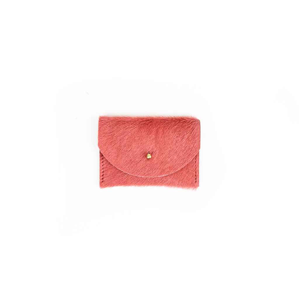 Primecut Cowhide Cardholder - Lychee - Sole Food