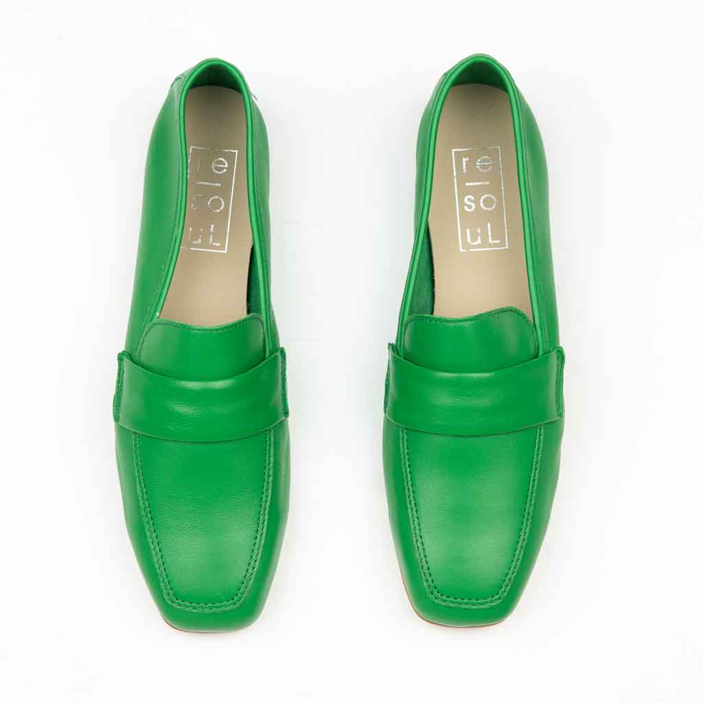 re-souL Sloane Loafer - Emerald - Sole Food