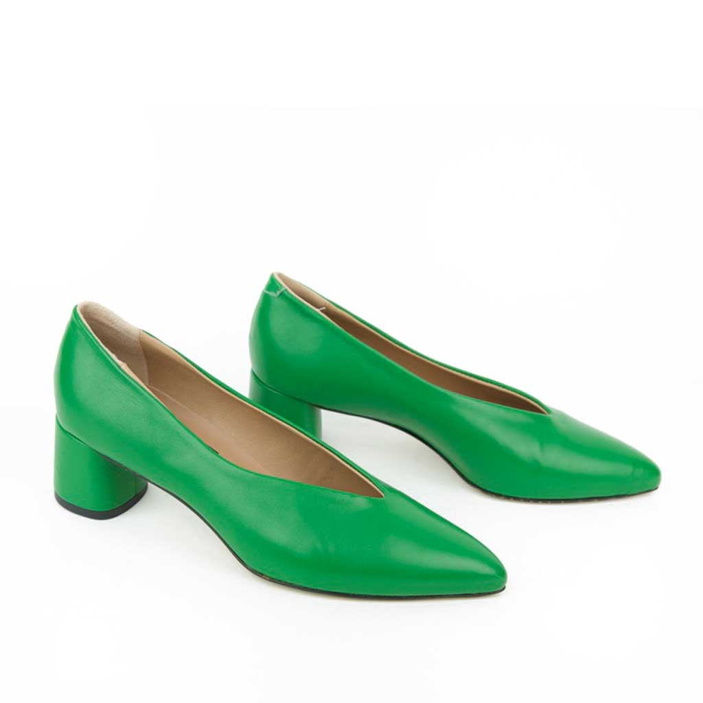 resouL Diana Pump - Garden Green - Sole Food - 4