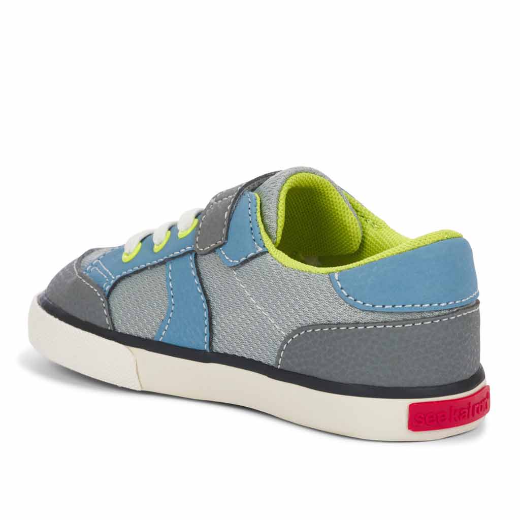 See Kai Run Connor Sneaker - Gray - Sole Food - 3