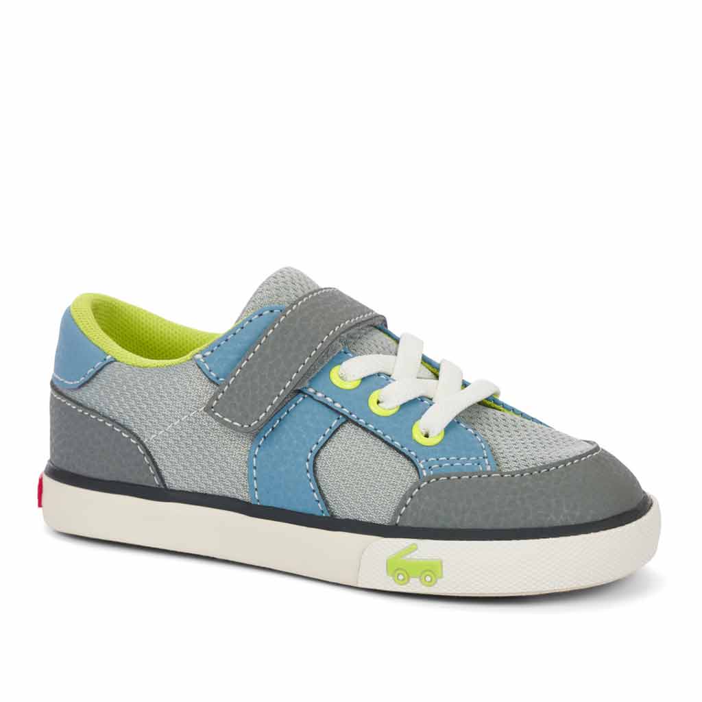 See Kai Run Connor Sneaker Youth - Gray - Sole Food - 2