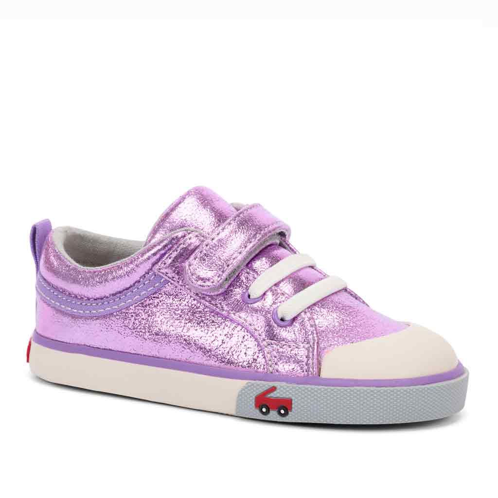 See Kai Run Kristin Sneaker - Purple Metallic - Sole Food