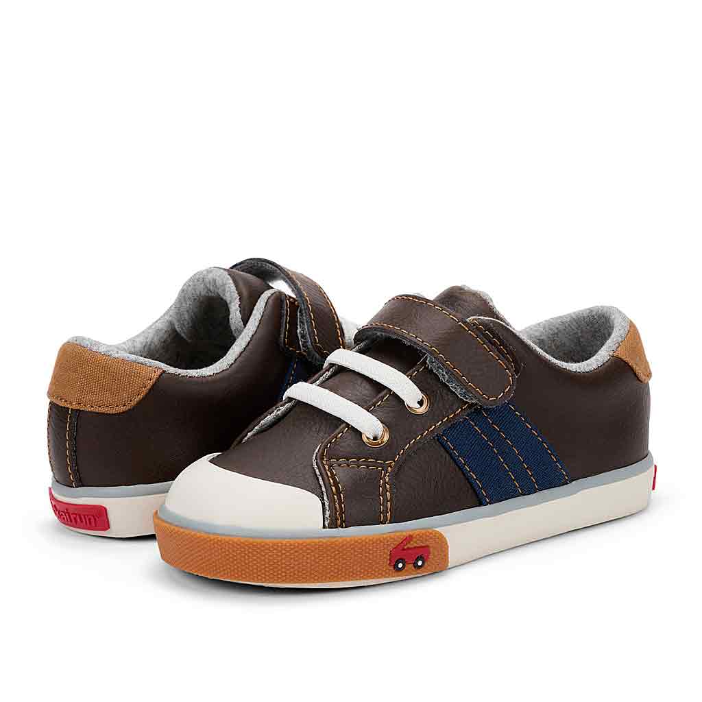 See Kai Run Lucci Sneaker - Leather - Sole Food - 3