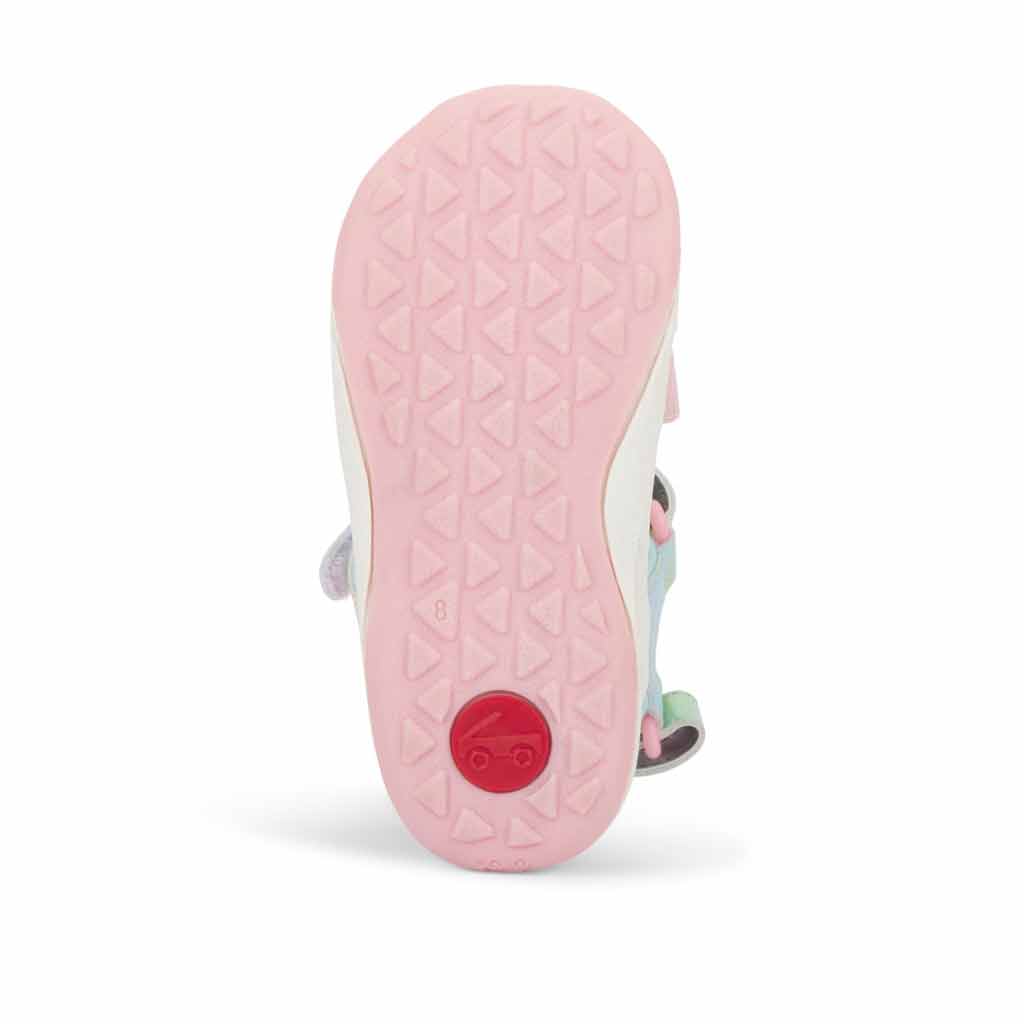 See Kai Run Paley Sandal - Silver Rainbow - Sole Food - 4
