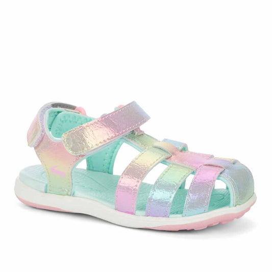 See Kai Run Paley Sandal - Silver Rainbow - Sole Food - 2