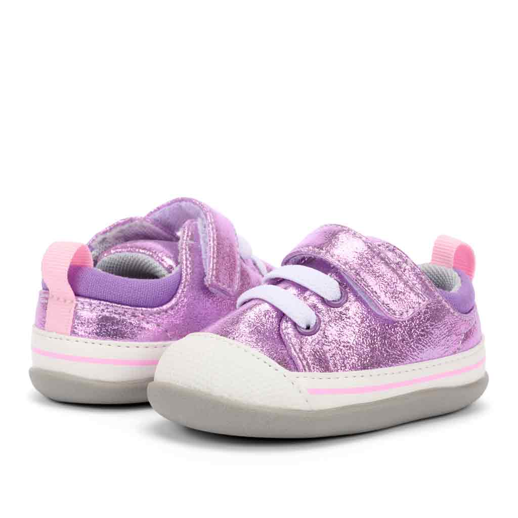 See Kai Run Stevie Infant - Purple Metallic - Sole Food