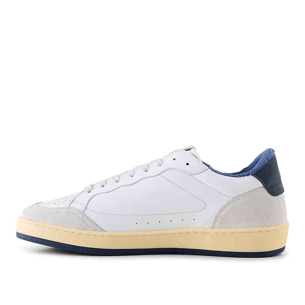 Shoe the Bear Babtiste Sneaker - White/Navy - Sole Food