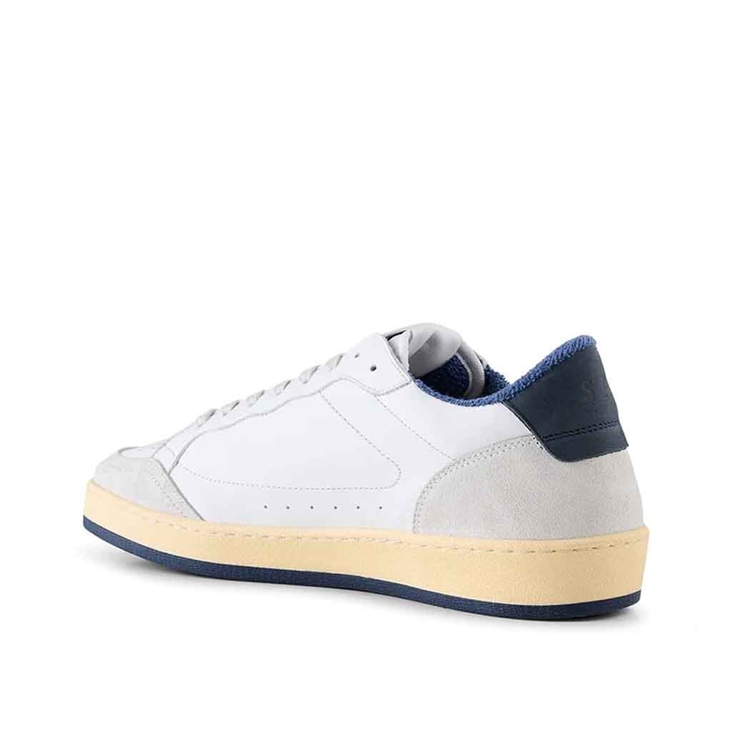 Shoe the Bear Babtiste Sneaker - White/Navy - Sole Food