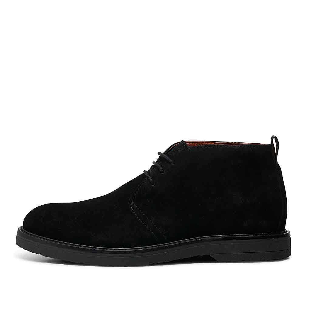 Shoe the Bear Kip Chukka Boot - Black - Sole Food - 4