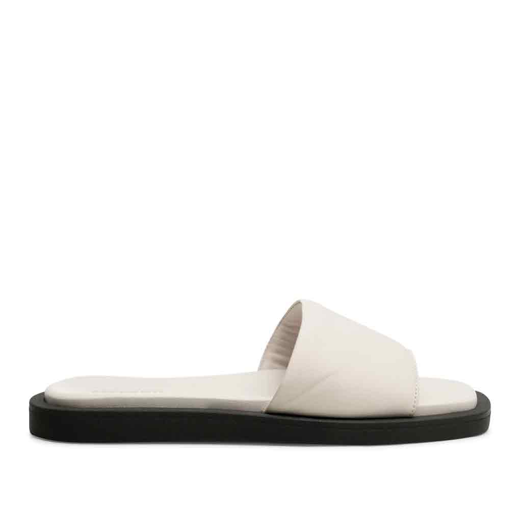 Shoe the Bear Krista Mule - White - Sole Food
