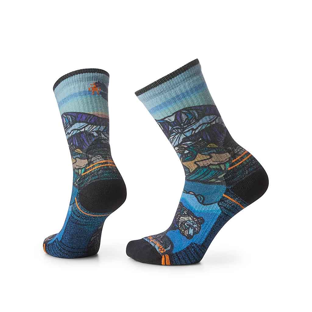 Smartwool Hike Light Cushion Crew Socks - Icy Range - Sole Food - 1