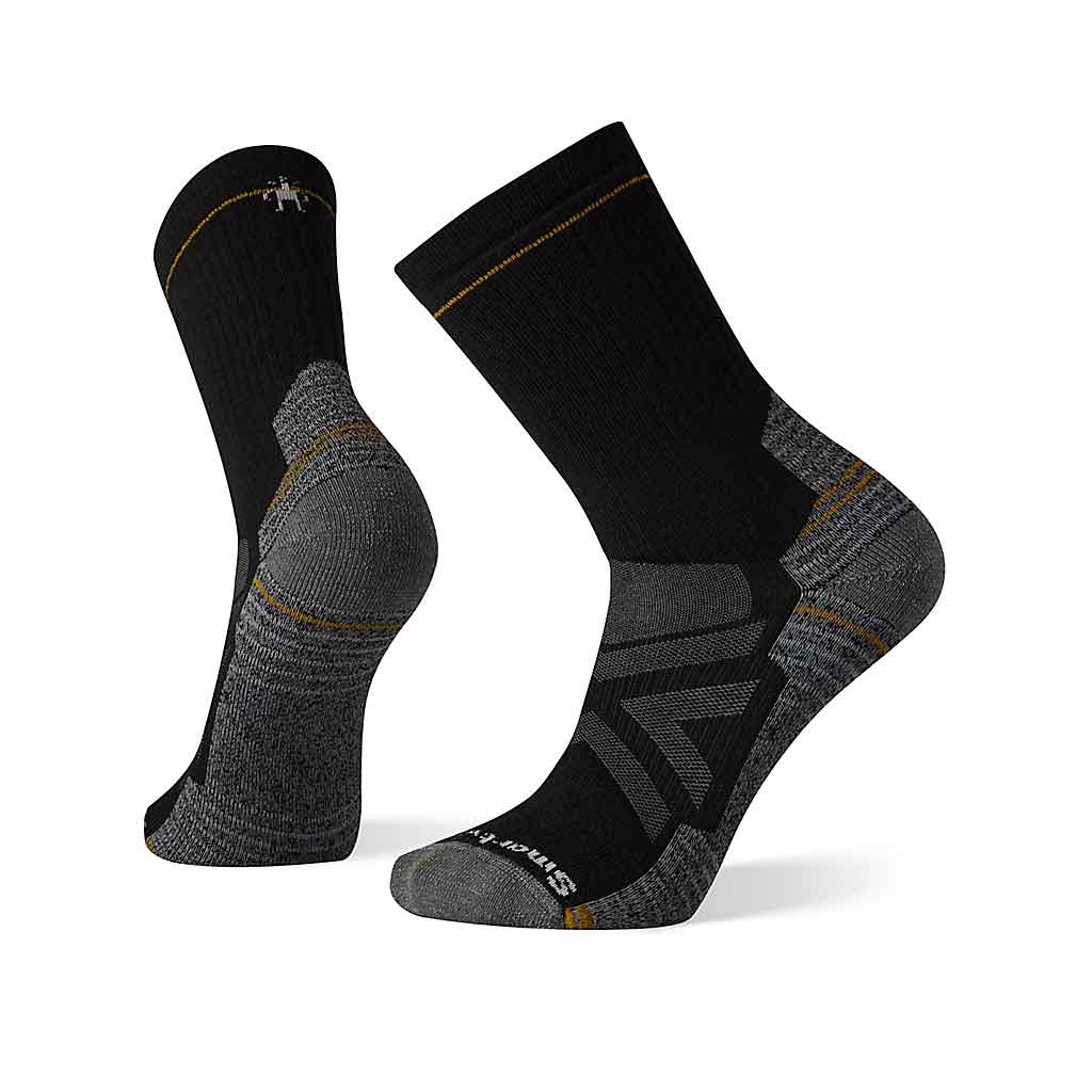 Smartwool Hike Mens Full Cushion Crew Socks - Black - Sole Food - 1