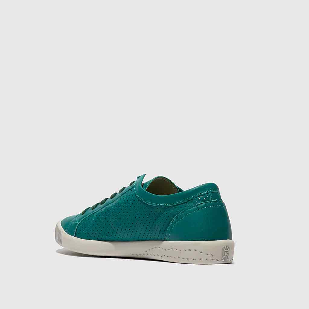 Softinos ICA388SOF Stretch Sneaker - Petrol Green - Sole Food - 3