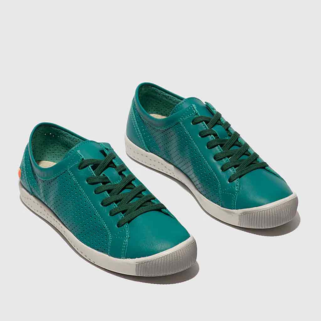 Softinos ICA388SOF Stretch Sneaker - Petrol Green - Sole Food - 2