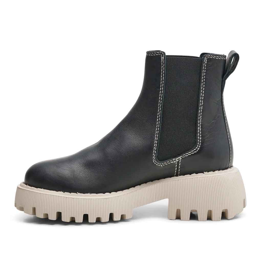 STB Posey Chelsea Boot - Black Contrast - Sole Food - 3