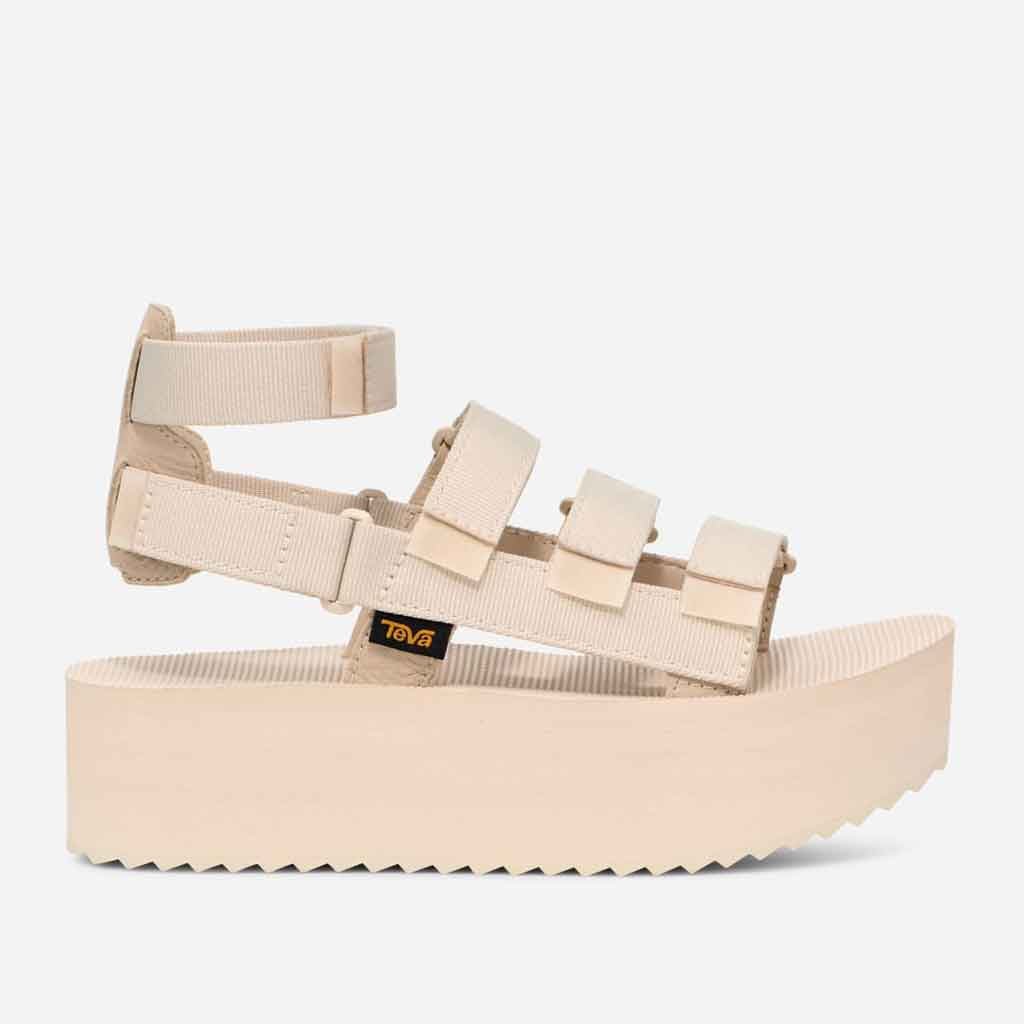 Teva Mevia Flatform Sandal - Birch - Sole Food - 1