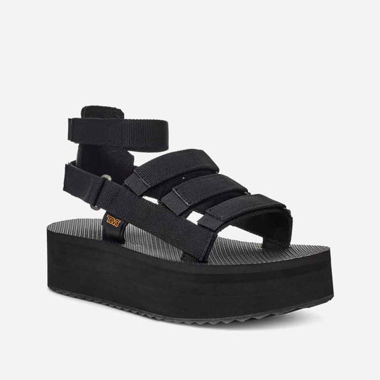 Teva Mevia Platform Sandal - Black - Sole Food - 2
