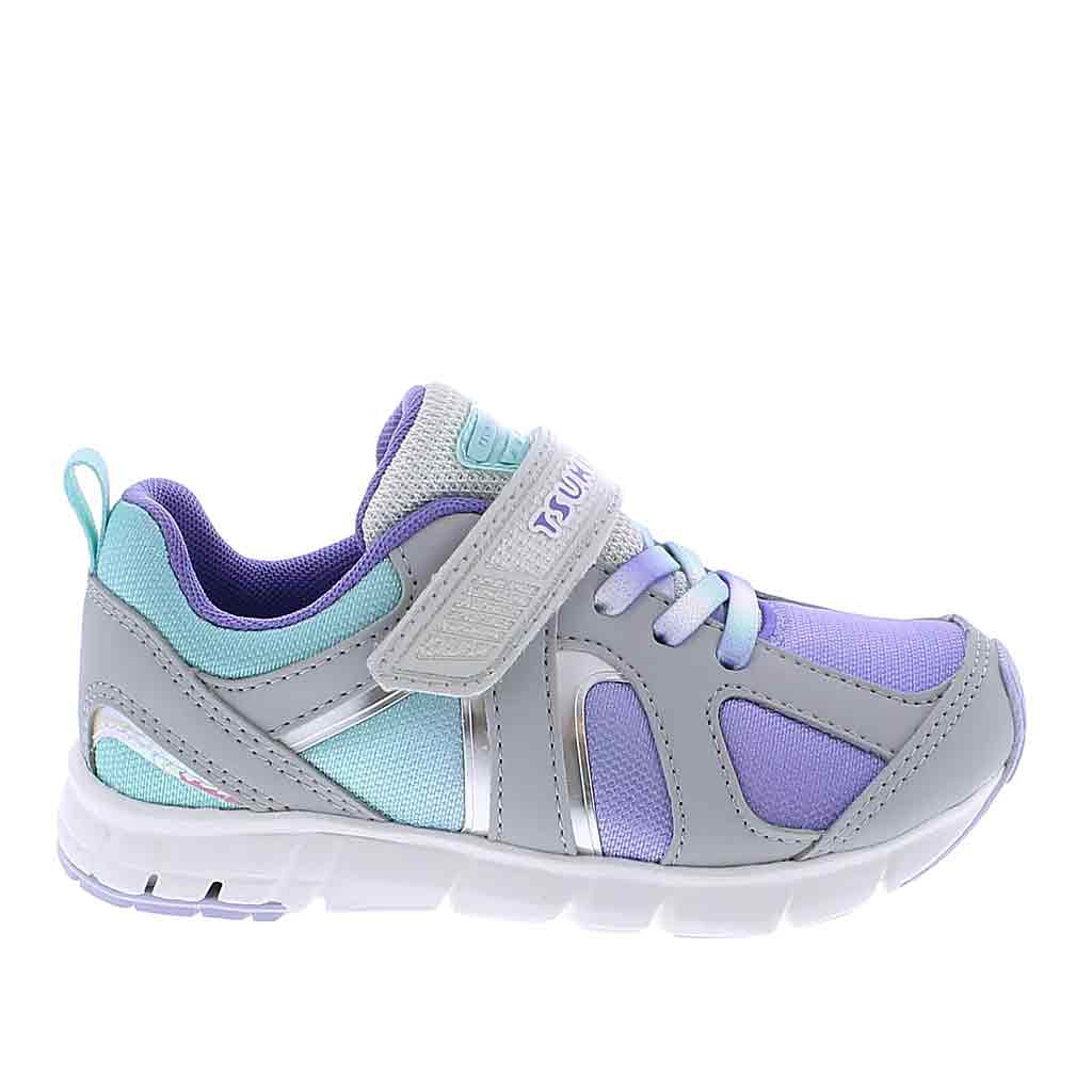 Tsukihoshi Rainbow Sneaker - Gray/Purple - Sole Food