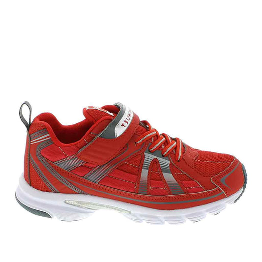 Tsukihoshi Storm Youth Sneaker - Red/Grey - Sole Food - 1