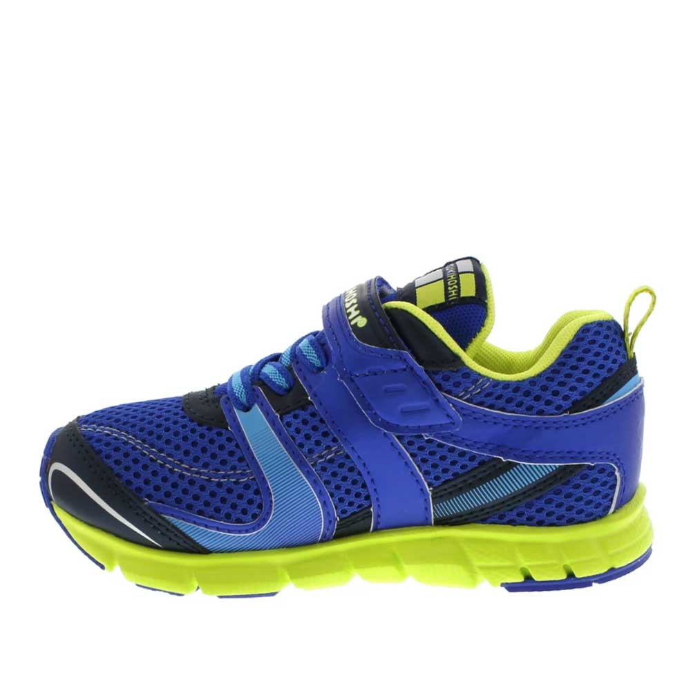 Tsukihoshi Velocity Sneaker - Blue/Lime - Sole Food