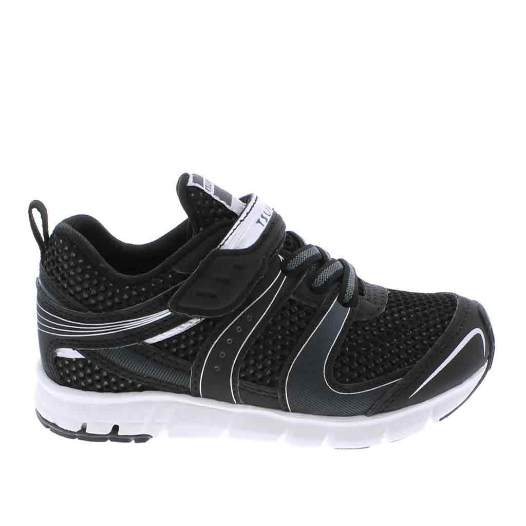 Tsukihoshi Youth Velocity Sneaker - Black/Silver - Sole Food