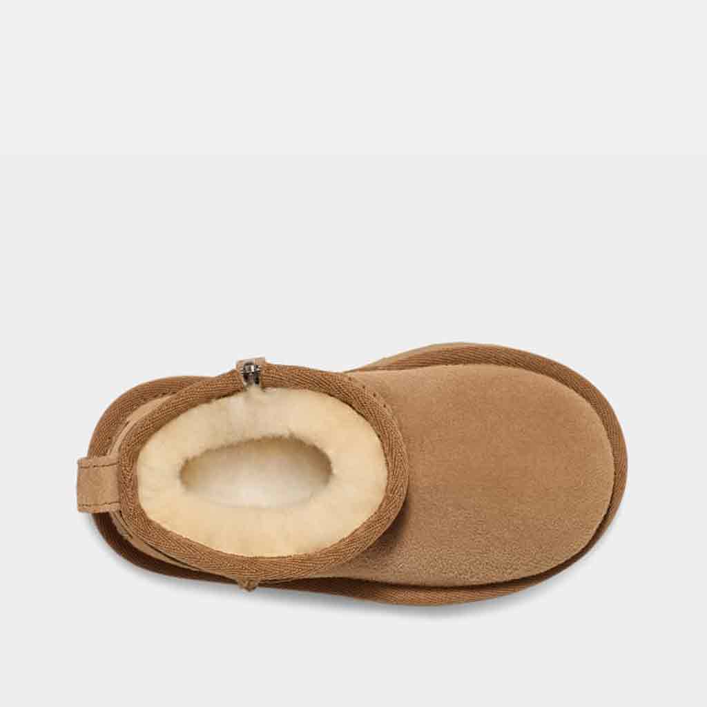 UGG Classic Ultra Mini Boot Toddler - Chestnut - Sole Food - 4