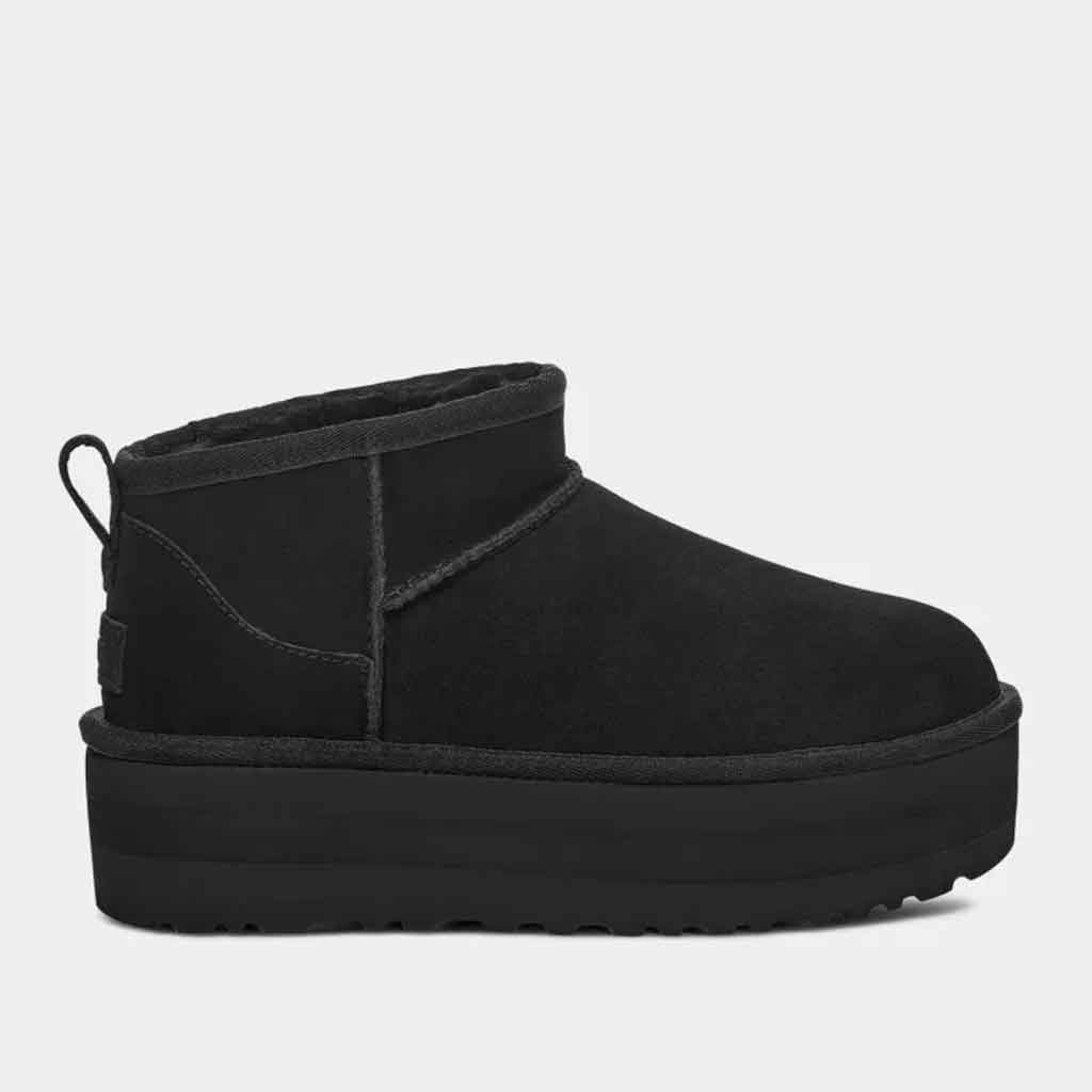 Ugg Classic Ultra Mini Platform Boot for Women - Black - Sole Food - 1