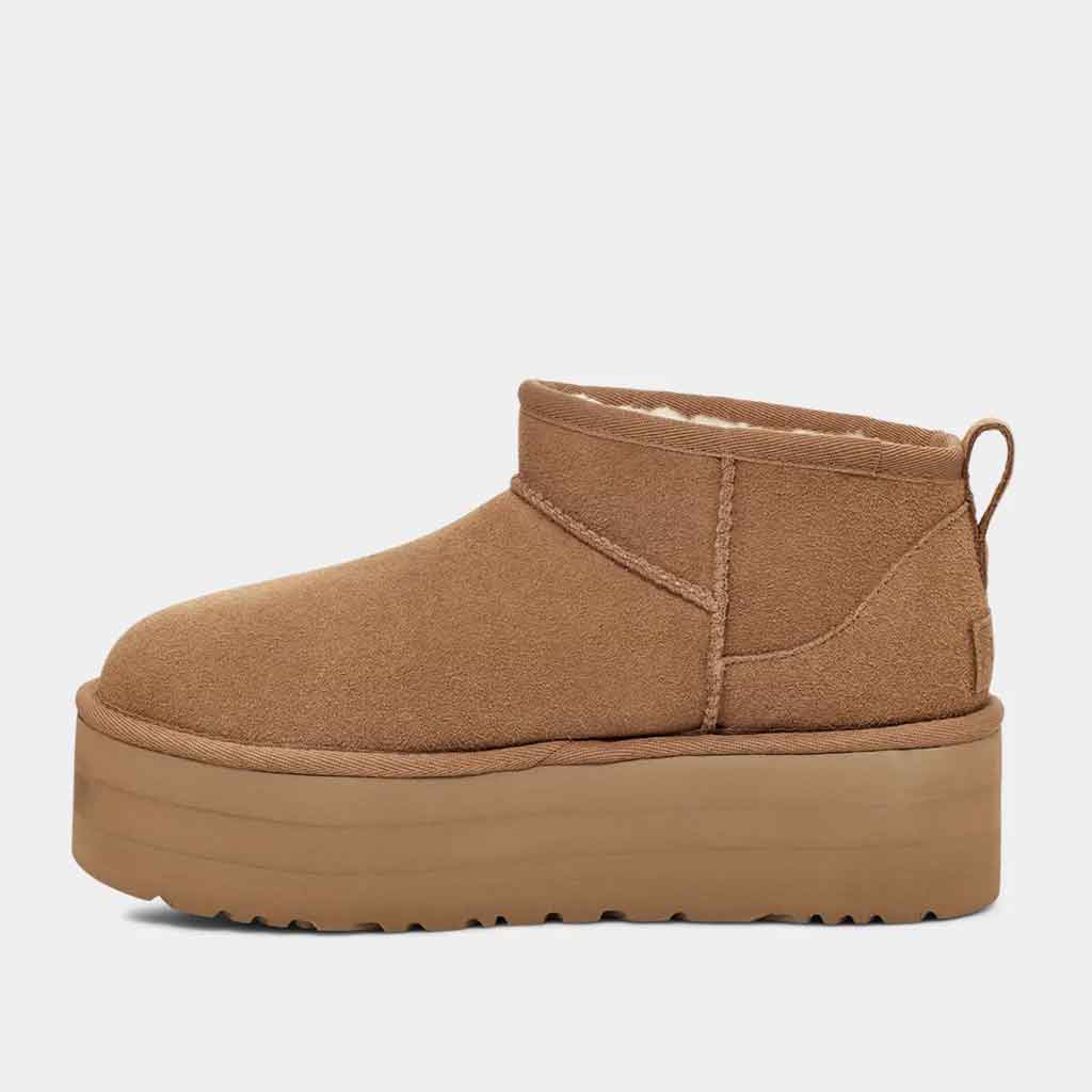 UGG Classic Ultra Mini Platform Boot for Women - Chestnut - Sole Food - 3