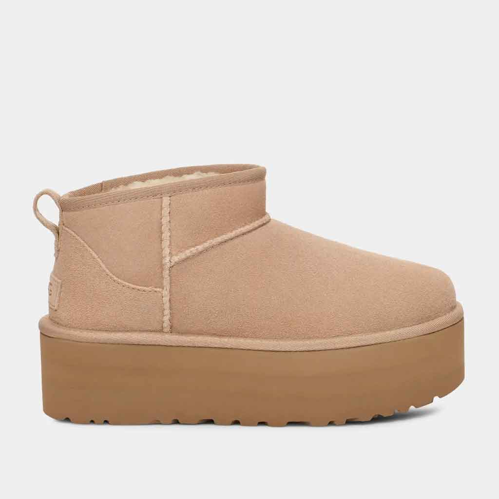 UGG Classic Ultra Mini Platform Boot for Women - Sand - Sole Food - 1
