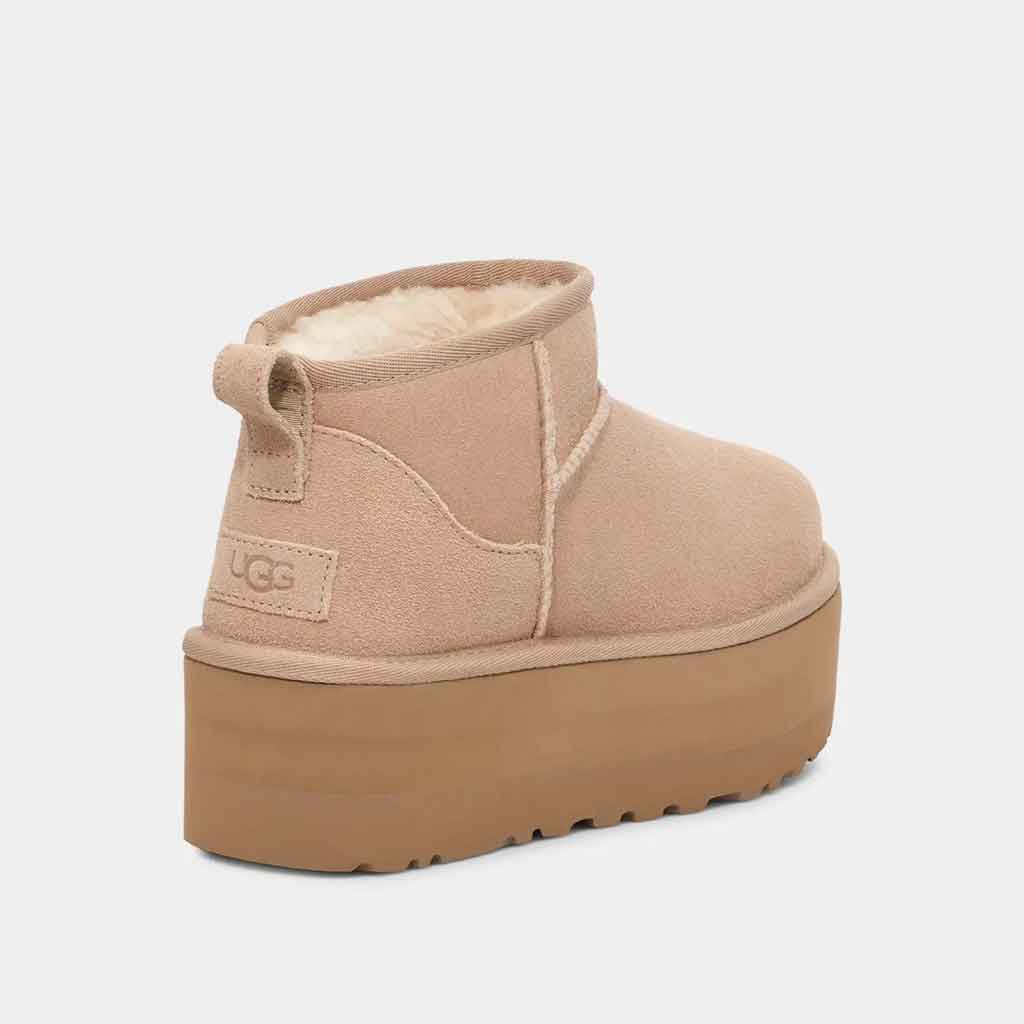 UGG Classic Ultra Mini Platform Boot for Women - Sand - Sole Food - 3