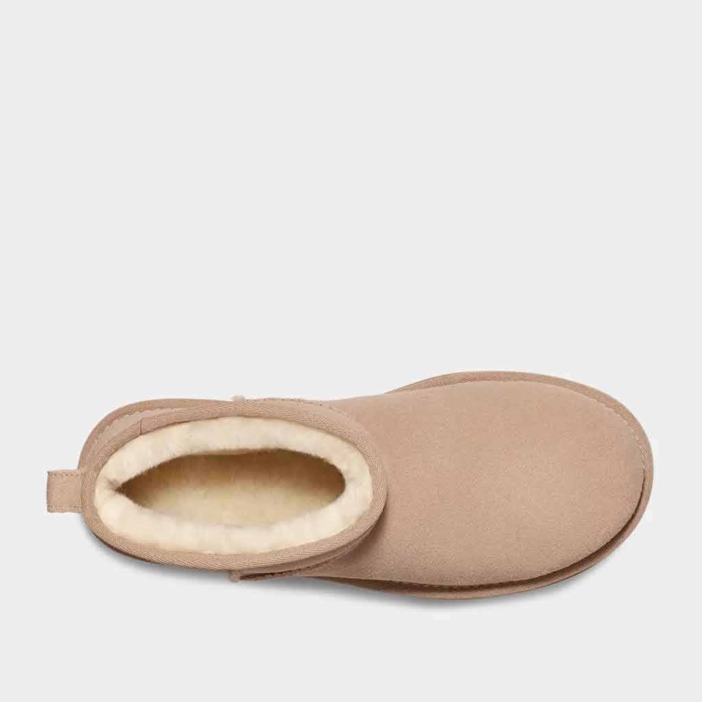 UGG Classic Ultra Mini Platform Boot for Women - Sand - Sole Food - 4