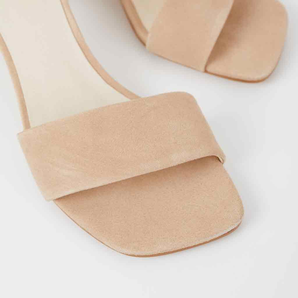 Vagabond Shoemakers Luisa Heel - Tan Suede - Sole Food