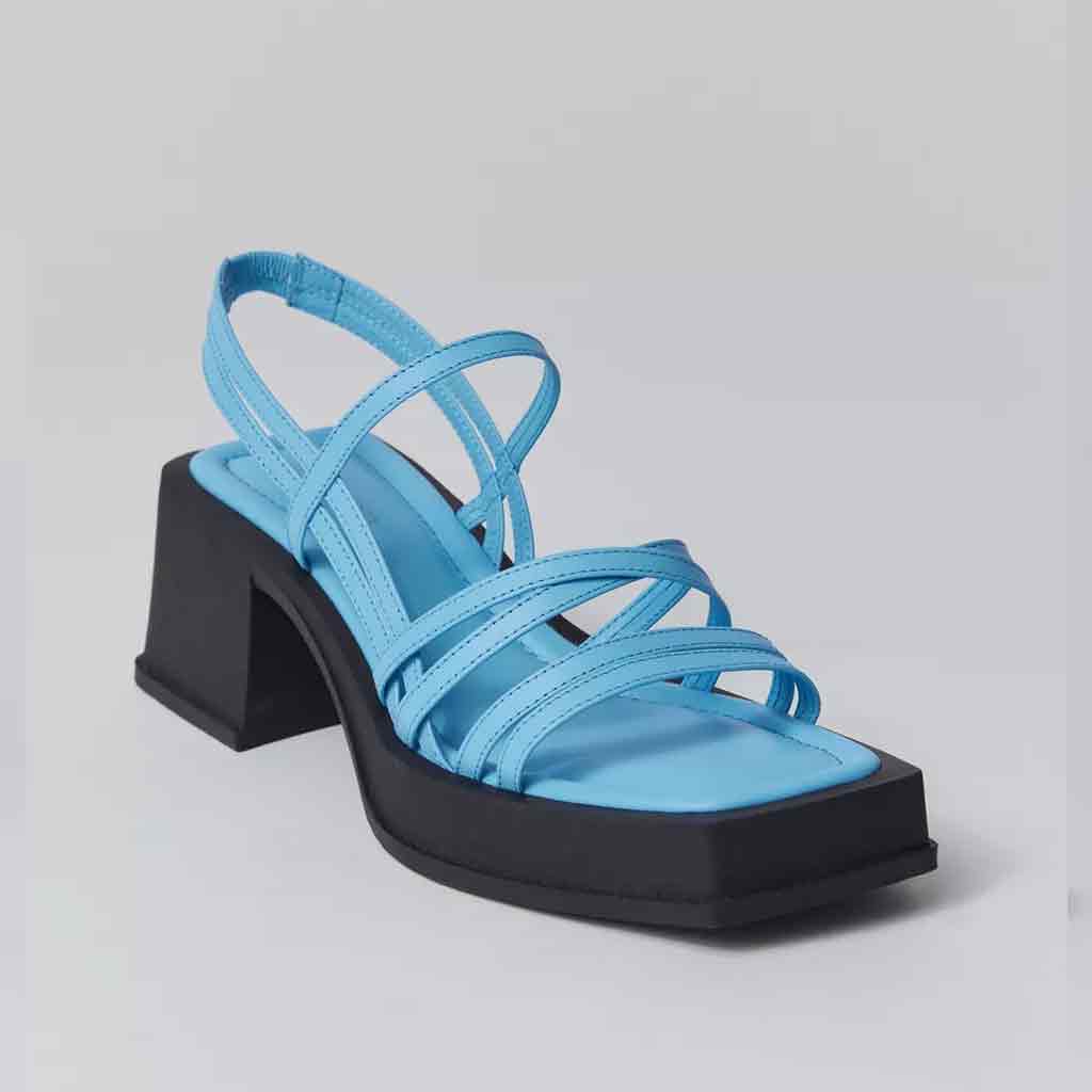 Vagabond Shoemakers Women's Hennie Sandal - Sky Blue - Sole Food - 2