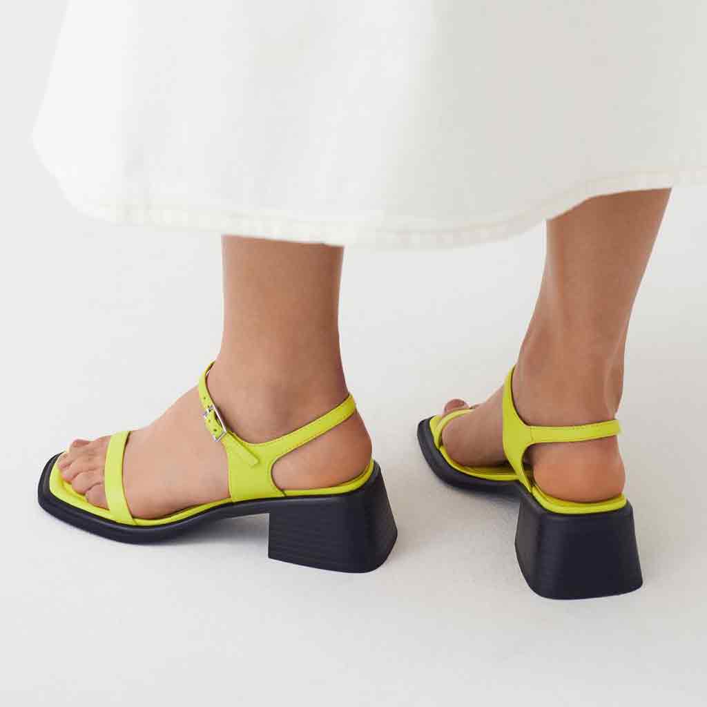 Vagabond Shoemakers Women's Ines Sandal - Lime - Sole Food