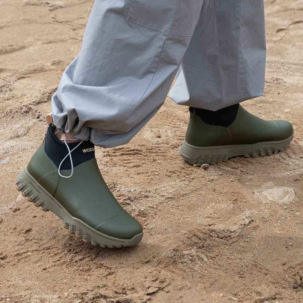 Woden Irene Waterproof Boot - Olive - Sole Food - 4