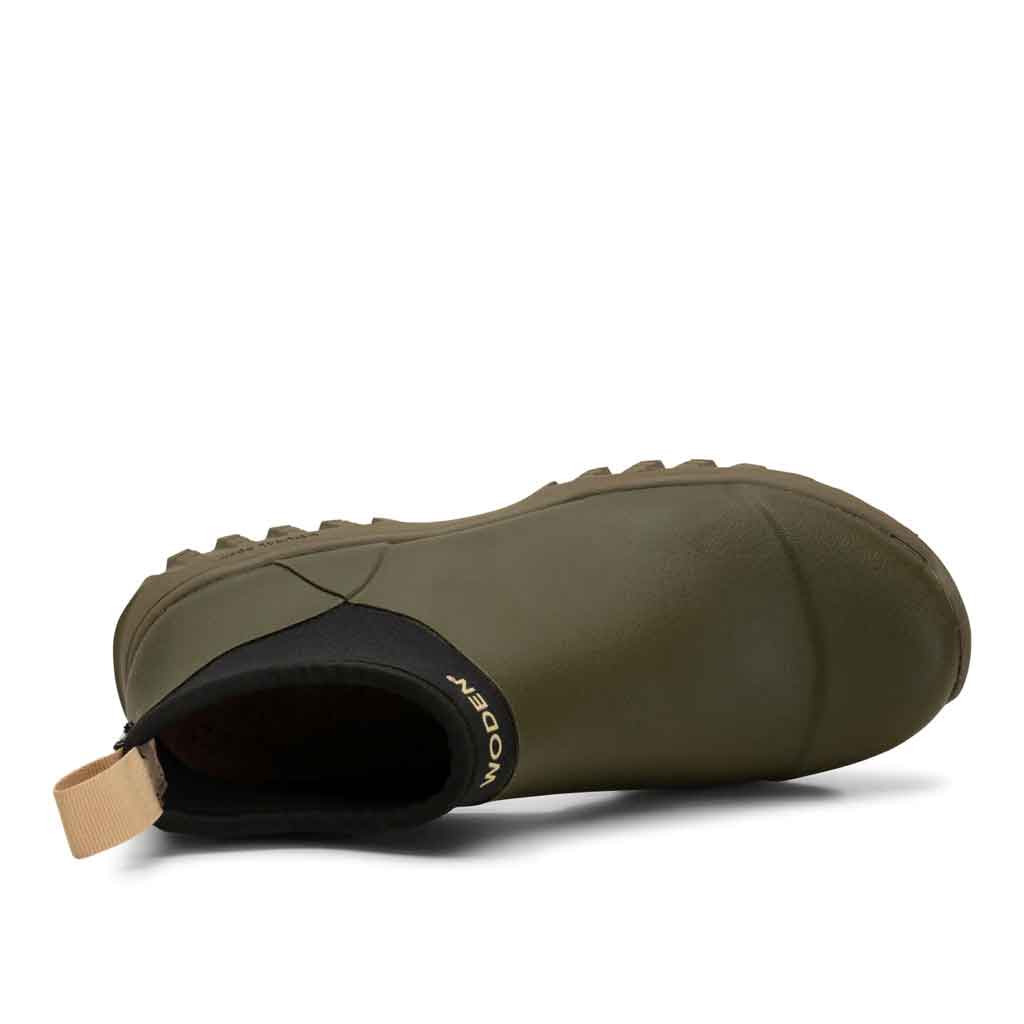 Woden Irene Waterproof Boot - Olive - Sole Food - 3
