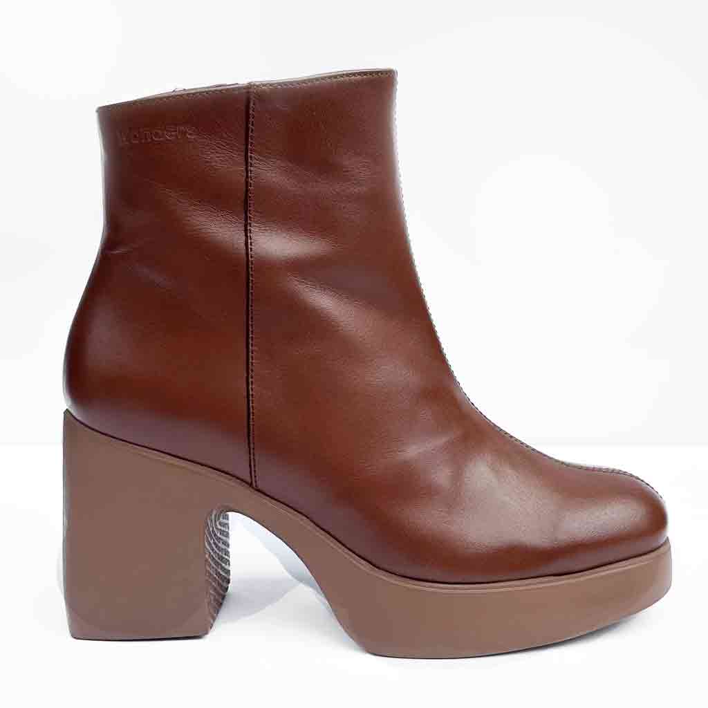 Wonders Isy Boot - Spaniel Brown - Sole Food