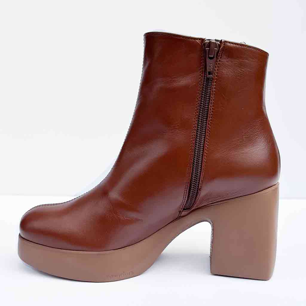 Wonders Isy Boot - Spaniel Brown - Sole Food