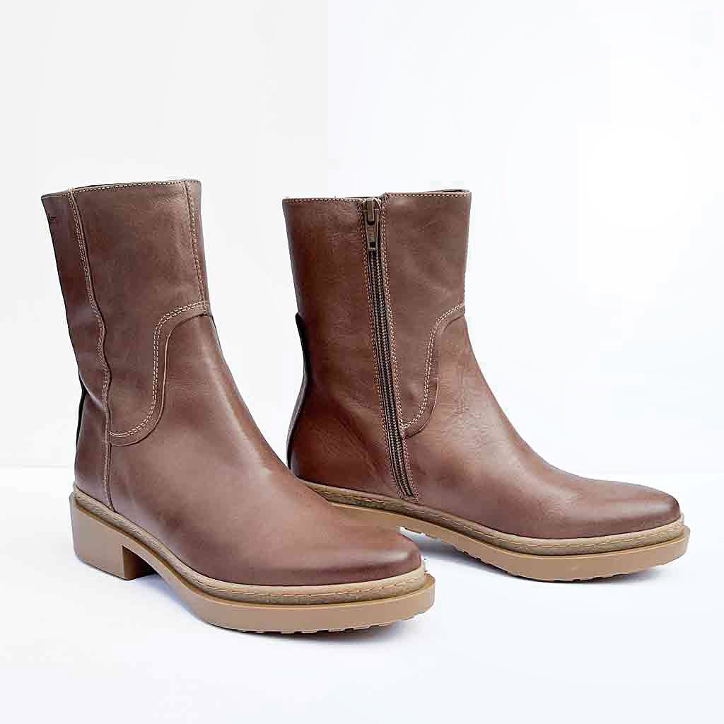 Wonders Verona Boot - Taupe - Sole Food